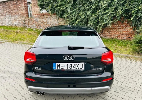 Audi Q2 cena 102900 przebieg: 66000, rok produkcji 2019 z Pasym małe 254